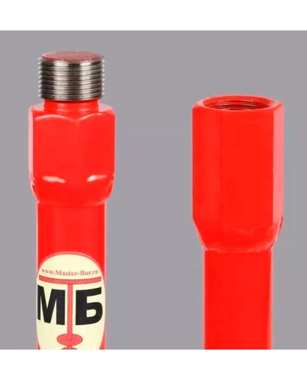 Бур-шнек земляной МАСТЕР-БУР Standart D 160 мм, 2 шнека, основание D 27 мм, изображение 3