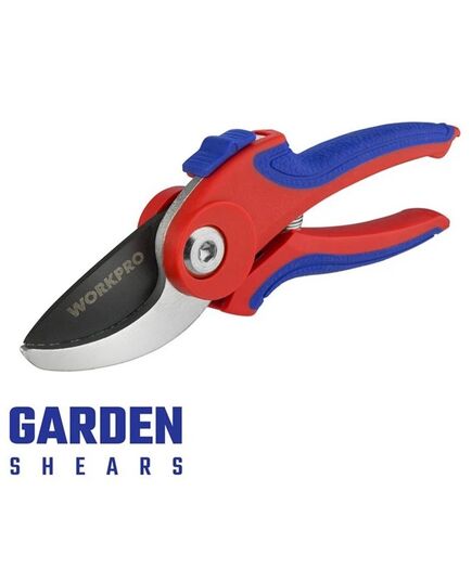 Секатор WORKPRO 180 мм для жестких ветвей, изображение 3