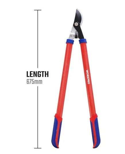 Сучкорез WORKPRO с длинными рукоятками 675 мм, изображение 3