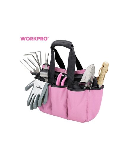 Набор садовых инструментов WORKPRO для женщин 7 предметов, изображение 2