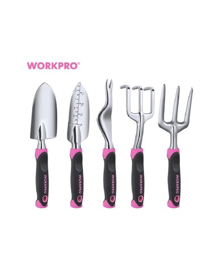 Набор садовых инструментов WORKPRO для женщин 5 предметов, изображение 3