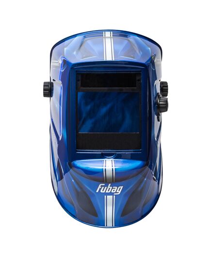 Маска сварщика FUBAG "Хамелеон" IQ 5-13D M (100х67мм), 5-8/9-13 DIN, синяя, изображение 2