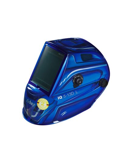 Маска сварщика FUBAG "Хамелеон" IQ 5-13D L (100х93мм), 5-8/9-13 DIN, синяя
