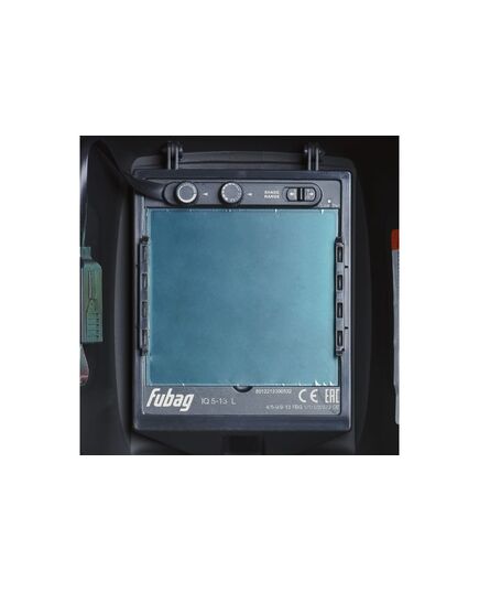 Маска сварщика FUBAG "Хамелеон" IQ 5-13D L (100х93мм), 5-8/9-13 DIN, синяя, изображение 5