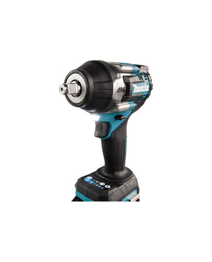 Аккумуляторный гайковерт ударный MAKITA TW007GD201, XGT BL 40В, 1/2", 760Нм, изображение 7