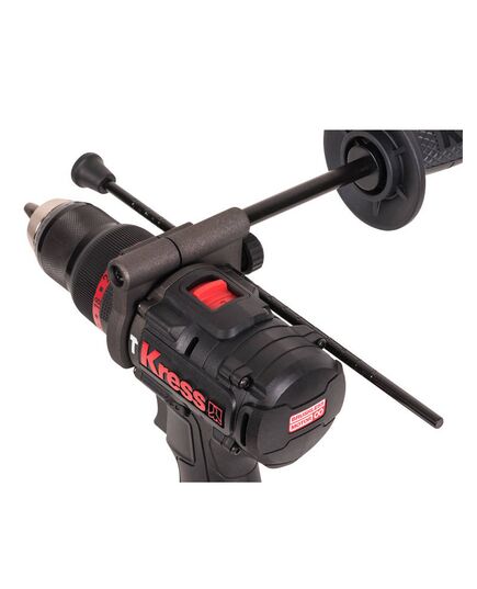 Аккумуляторный шуруповерт ударный KRESS KUC35, 20В, 2х4Ач Li-ion, 150Нм, 550/2000об/мин, 10450/38000уд/мин, БЗП13мм, 1.5кг, бесщеточный, изображение 4