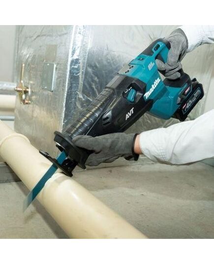 Аккумуляторная пила сабельная MAKITA JR002GZ, XGT BL 40В, ход 32 mm, рез 255мм, XPT, AVT, эл. тормоз, изображение 6