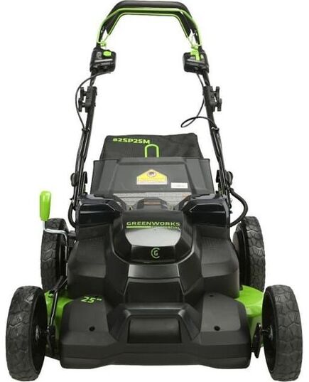 Аккумуляторная газонокосилка GREENWORKS GC82LM61S, 82В, самоходная, без АКБ и ЗУ, изображение 2