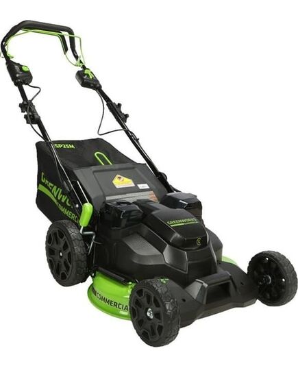 Аккумуляторная газонокосилка GREENWORKS GC82LM61S, 82В, самоходная, без АКБ и ЗУ, изображение 7