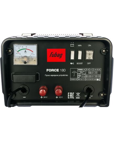 Пуско-зарядное устройство FUBAG FORCE 180, 220В, 30-500Ач, изображение 2