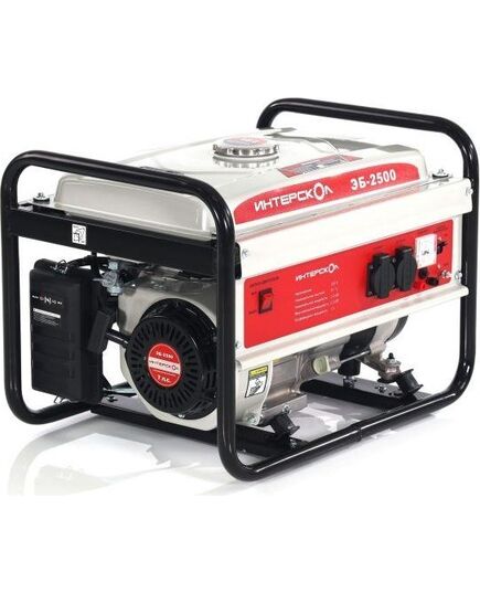 Генератор бензиновый (мобильная электростанция) ИНТЕРСКОЛ ЭБ-2500, 2,0-2,2кВА, 220В, изображение 4 от магазина Планета Инструмент Генератор бензиновый (мобильная электростанция) ИНТЕРСКОЛ ЭБ-2500, 2,0-2,2кВА, 220В, изображение 4