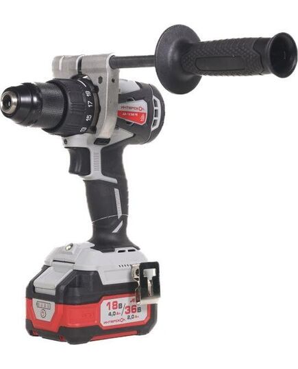 Аккумуляторный шуруповерт ИНТЕРСКОЛ ДА-13/36В 90, бесщеточный, 90Нм, 2х2Ач, ЗУ, кейс, изображение 4