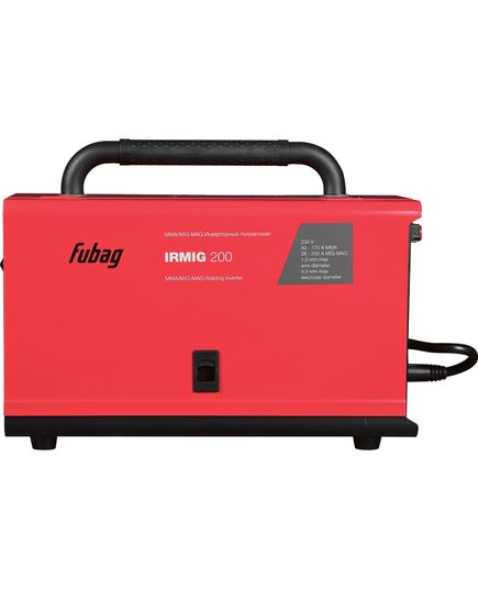 Полуавтомат сварочный FUBAG IRMIG 200, 220B ~I 20-200A (с горелкой 250А), изображение 5