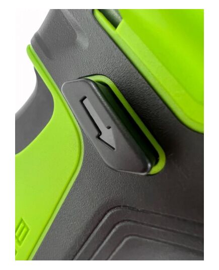 Аккумуляторная дрель-шуруповёрт GREENWORKS GD24DD90, 24В, 90Нм, бесщеточная, без АКБ и ЗУ, изображение 4 от магазина Планета Инструмент Аккумуляторная дрель-шуруповёрт GREENWORKS GD24DD90, 24В, 90Нм, бесщеточная, без АКБ и ЗУ, изображение 4