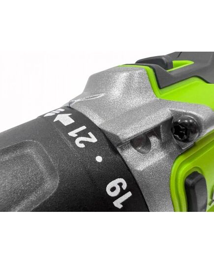 Аккумуляторная дрель-шуруповёрт GREENWORKS GD24DD90, 24В, 90Нм, бесщеточная, без АКБ и ЗУ, изображение 5 от магазина Планета Инструмент Аккумуляторная дрель-шуруповёрт GREENWORKS GD24DD90, 24В, 90Нм, бесщеточная, без АКБ и ЗУ, изображение 5