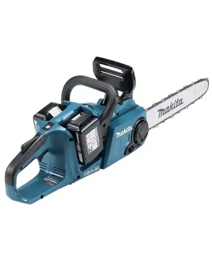Аккумуляторная пила цепная MAKITA DUC353PT2, LXT BL 2х18В, 14"/35см, изображение 2