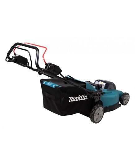 Аккумуляторная газонокосилка MAKITA DLM481Z, самоходная, LXT 2х18В, 860Вт, без АКБ и ЗУ, изображение 3