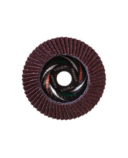 Диск лепестковый торцевой ЛУГА 125_22__р 40 (№40) (10) конический, изображение 2