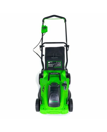 Аккумуляторная газонокосилка GREENWORKS GD40LM16X, 40V, без АКБ и ЗУ, изображение 2