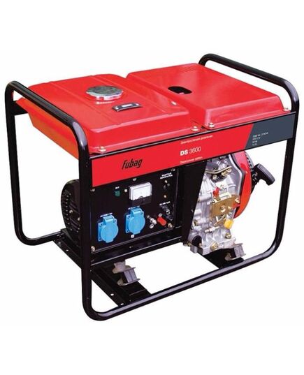 Генератор дизельный (мобильная электростанция) FUBAG DS 3600, 2.7/3кВт, 220В, изображение 7