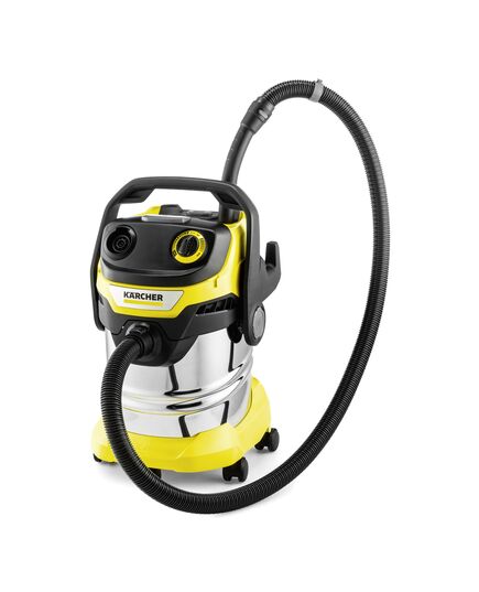 Пылесос KARCHER WD 5 S V-25/5/22, 1,1кВт 240мбар 25л шланг35ммх2.2м 8,6кг нерж. бак, изображение 2 от магазина Планета Инструмент Пылесос KARCHER WD 5 S V-25/5/22, 1,1кВт 240мбар 25л шланг35ммх2.2м 8,6кг нерж. бак, изображение 2