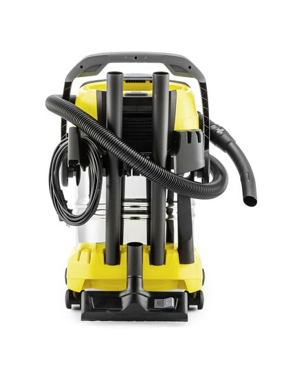 Пылесос KARCHER WD 5 S V-25/5/22, 1,1кВт 240мбар 25л шланг35ммх2.2м 8,6кг нерж. бак, изображение 3 от магазина Планета Инструмент Пылесос KARCHER WD 5 S V-25/5/22, 1,1кВт 240мбар 25л шланг35ммх2.2м 8,6кг нерж. бак, изображение 3