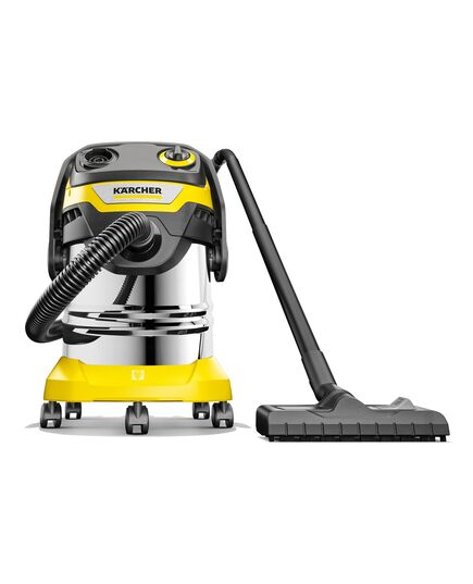 Пылесос KARCHER WD 5 S V-25/5/22, 1,1кВт 240мбар 25л шланг35ммх2.2м 8,6кг нерж. бак, изображение 5 от магазина Планета Инструмент Пылесос KARCHER WD 5 S V-25/5/22, 1,1кВт 240мбар 25л шланг35ммх2.2м 8,6кг нерж. бак, изображение 5