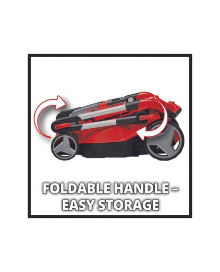 Аккумуляторная газонокосилка EINHELL PXC RASARRO 36/36, 2х18В, изображение 3