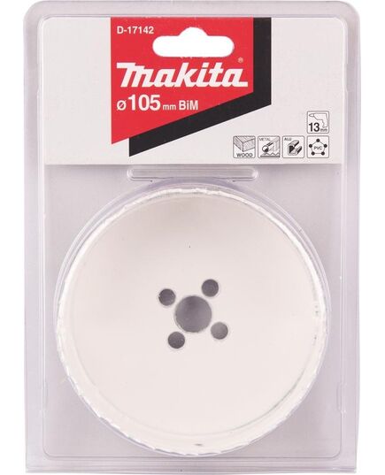 Коронка биметаллическая MAKITA BI-M 105мм (D-17142), изображение 2