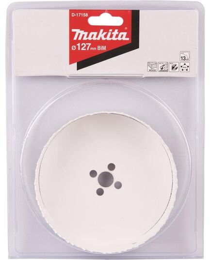 Коронка биметаллическая MAKITA BI-M 127мм (D-17158), изображение 2