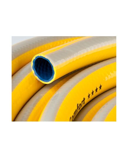 Шланг поливочный RACO COMFORT 3/4″, 25м 25атм трёхслойный, армированный (40303-3/4-25), изображение 3