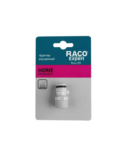 Адаптер штуцерный RACO ORIGINAL 1/2″, с внешней резьбой, из ABS пластика (4250-55217C), изображение 2