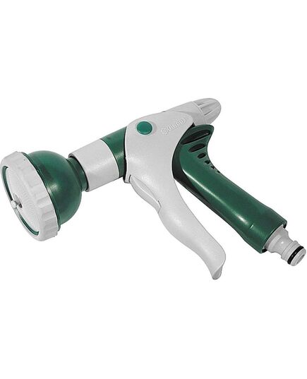 Пистолет для полива RACO 437C, 8 режимов, курок спереди, с соединителем 1/2″, пластиковый с TPR (4255-55/437C), изображение 2