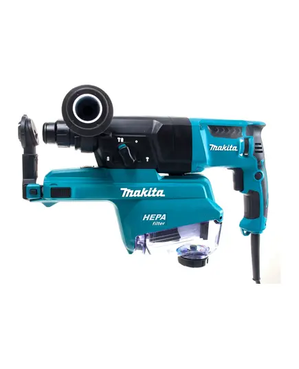 Перфоратор MAKITA HR2652, SDS+, 800Вт, система пылеудаления, кейс