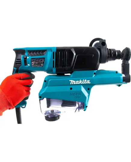 Перфоратор MAKITA HR2652, SDS+, 800Вт, система пылеудаления, кейс, изображение 5