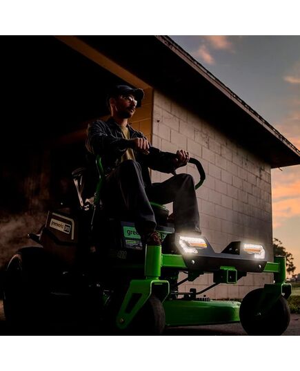 Трактор садовый GREENWORKS аккумуляторный GC82ZT107 (без АКБ и ЗУ), изображение 4