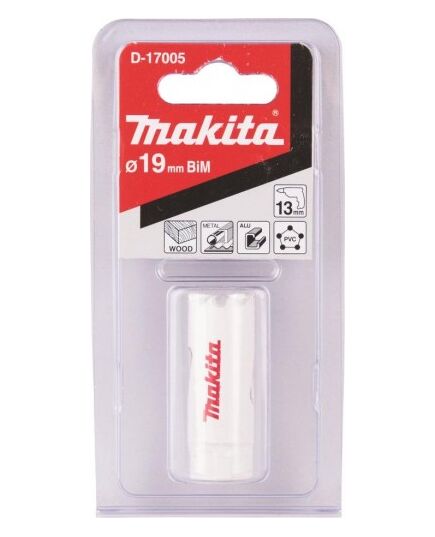 Коронка биметаллическая MAKITA BI-M 19мм (D-17005), изображение 2