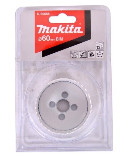 Коронка биметаллическая MAKITA BI-M 60мм (D-25688), изображение 2