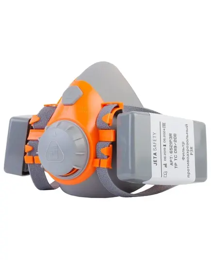Фильтр JETA SAFETY 8523, противоаэрозольный класса P3 R в пластиковом корпусе (2 шт), изображение 2