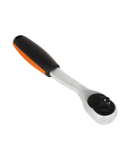 Ключ трещотка ЕРМАК с изогнутой рукояткой 1/2, изображение 2