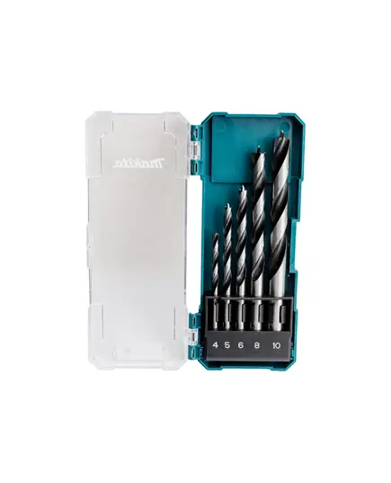 Набор сверл по дереву MAKITA 5 шт. (4,5,6,8,10 мм) (D-72861), изображение 2