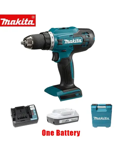 Аккумуляторная дрель-шуруповёрт MAKITA DF488D004, G-серия 18В, 2х2.0Ач, ЗУ, изображение 4