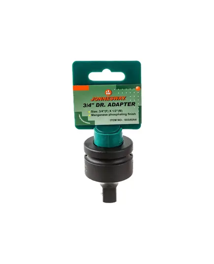 Адаптер JONNESWAY для ударных головок 3/4"(F) - 1/2"(M) (S03A6A4), изображение 4