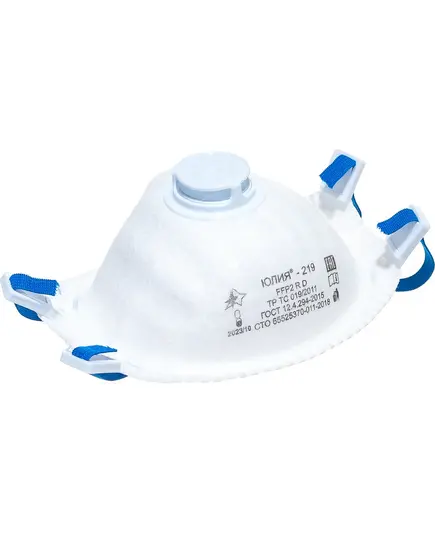 Респиратор Юлия-219/1 шт./с клап./ FFP2RD (20478мм), изображение 3