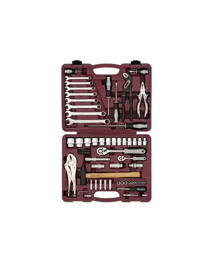 Набор THORVIK инструмента универсальный 1/4", 1/2"DR, 72 предмета, изображение 2