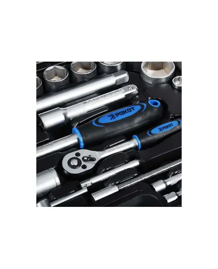 Набор инструмента автомобильного РОКОТ 94 предмета (736-120), изображение 3