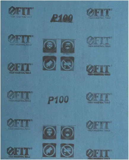 ​Шлифовальная бумага FIT 230 х 280мм Р100 на тканевой основе алюминий-оксидный