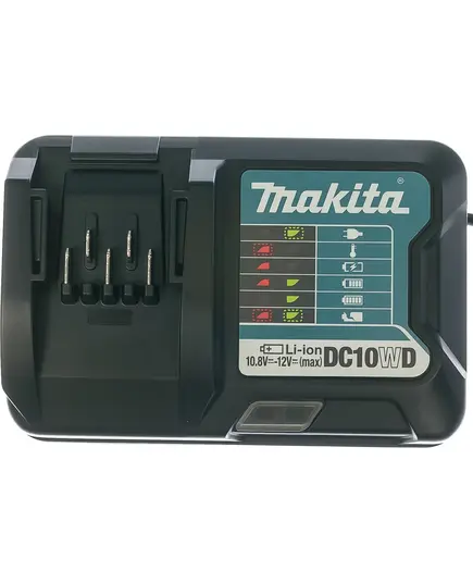 Зарядное устройство MAKITA, 10.8\12В,1.3\2\4Ач Li-ion, DC10WD(д\слайдера) (199398-1), изображение 3