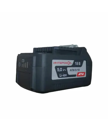 Аккумулятор ИНТЕРСКОЛ АПИ-5/18И аккум. блок 5Ач, 18В, Li-ion с инд., изображение 6