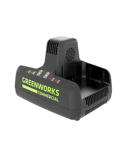 Зарядное устройство GREENWORKS 82В на 2 аккумулятора, изображение 2 от магазина Планета Инструмент Зарядное устройство GREENWORKS 82В на 2 аккумулятора, изображение 2